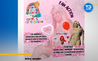Fan action Karol G
