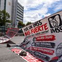 Imagen de Marcha IMSS y CNTE