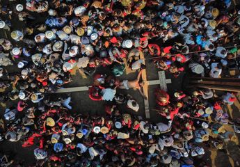 Representación de la 181 edición del Cristo en Iztapalapa, en 2023 / Cuartoscuro