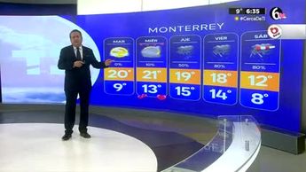 Pronóstico del tiempo para Monterrey, con Abimael Salas - 12 de febrero de 2024