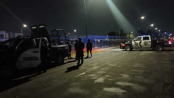 Policías municipales y estatales se desplegaron en la zona. | Israel Santacruz