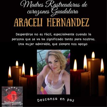 Araceli Hernández, madre buscadora fallecida / Cortesía