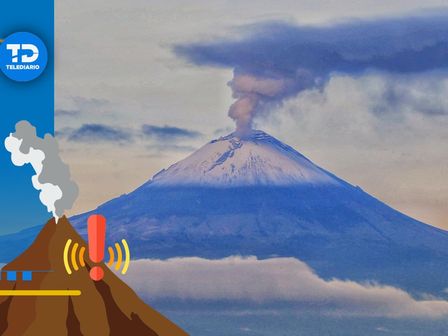 Sigue EN VIVO la actividad del Popocatépetl HOY 5 de octubre