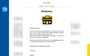Comunicado de Smart Fit | Especial