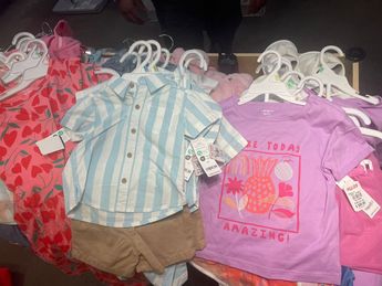 Ropa robada por la mujer detenida. | Cortesía