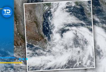 Así se ve el remolino del Potencial Ciclón Tropical Uno / Captura de pantalla