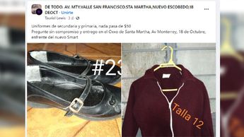 Venta de uniformes de secundaria en Facebook | Especial