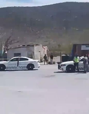 Elementos de la Guardia Nacional atendieron el hecho en Galeana, Nuevo León. | Cortesía