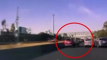 Denuncian modus operandi de 'montachoques' en avenida Central en Ecatepec, Estado de México