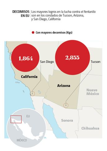 Decomisos en Estados Unidos. | Especial