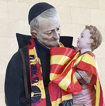 San Bernardino mostró interés en brindar enseñanzas a los jóvenes/ Especial
