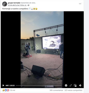 Este fue el video que publicaron despidiendo al hombre. | Especial