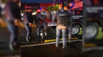 La persecución comenzó en Tecámac y terminó en Ecatepec | Policía municipal de Tecámac y Ecatepec