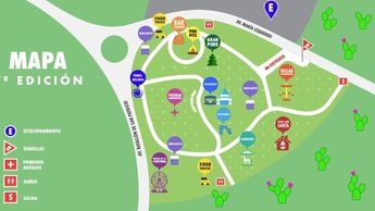 Mapa Luztopía 2024 Nuevo León