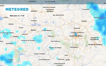 Probabilidad de lluvia en CdMx HOY 15 de octubre. | Meteored