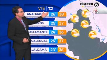Pronóstico del tiempo para Monterrey, con Nelson Valdez - 19 de julio de 2024