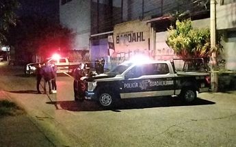 Zona acordonada en asesinato de Guadalajara / Vicente Torres Alfaro