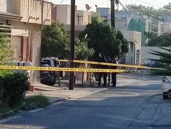 El joven fue baleado dentro de su camioneta. | Agustín Martínez