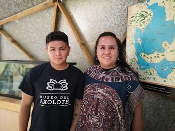 PAMELA y su hijo en Axolotitlán