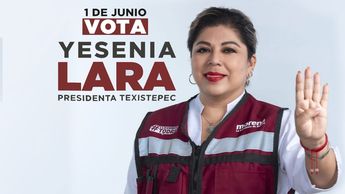 Yesenia Lara contendía por una alcaldía este 1 de junio de 2025