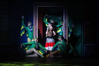 The Co. del Tecnológico de Monterrey llevó al escenario la vida de Frida Kahlo. / Roberto Alanís