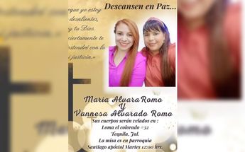 Hermanas María y Vanessa, fallecidas en Tequila / Cortesía