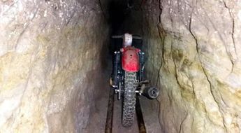 Moto utilizada por el ex líder del Cártel de Sinaloa. | Cortesía
