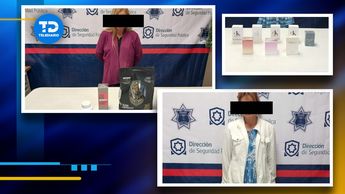 Las mujeres llevaban vitaminas, suplementos alimenticios y hasta perfumes.