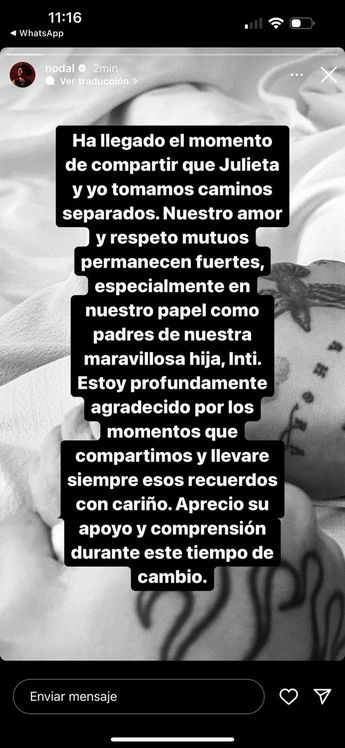 Christian Nodal y Cazzu terminan su relación