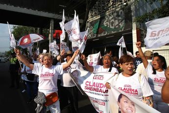 Simpatizantes de Morena comienzan a llegar a la sede del segundo debate