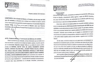 La audiencia programada para la próxima semana quedará sin efecto /Carlos Vega