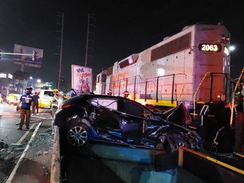 Accidente ferroviario en Monterrey. | Leyda Estrada