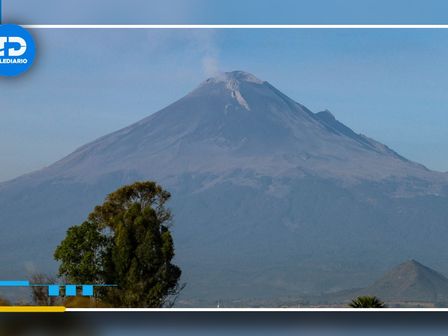 Así el amanecer desde la zona del volcán Popocatépetl en Puebla / Agencia EsImagen
