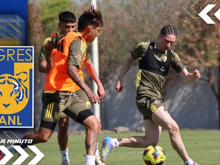 Los felinos están alistándose para el duelo ante Rayados / @TigresOficial