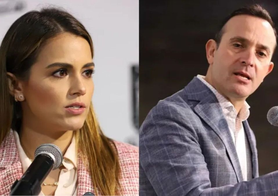 Lorena de la Garza, presidenta de la Comisión de Presupuesto y Carlos de la Fuente, coordinador del PAN | Especial