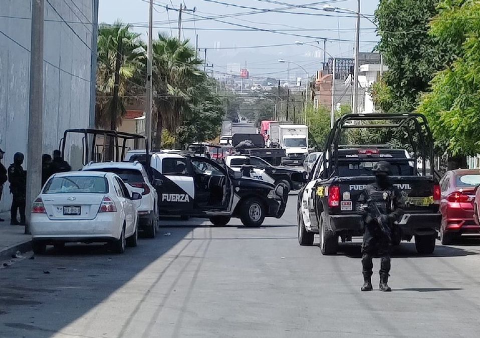 Operativo policiaco en Monterrey | Agustín Martínez