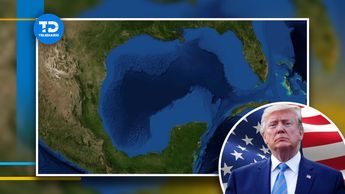 Donald Trump aseguró que Estados Unidos es el país que hace el mayor trabajo en el Golfo de México / Telediario.