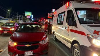 El menor intentó cruzar la avenida cuando fue impactado por un vehículo particular. | Foto: Fernanda Pérez