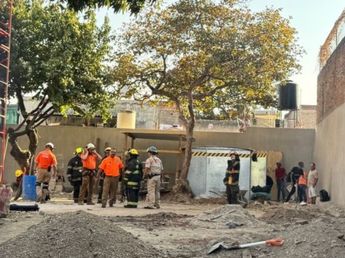 Autoridades en el lugar donde fueron hallados los restos de un cadáver | Telediario