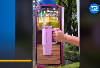 Stanley Starbucks vaso rosa