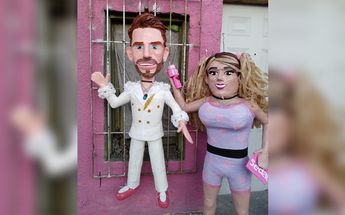 Crean piñata de Jorge Losa en Tamaulipas / Cortesía de Facebook