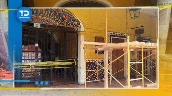 El parián de Tlaquepaque ya ha sido apuntalado y está a la espera de ser reconstruido. | Telediario Especial