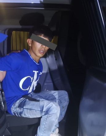 El detenido de 18 años fue identificado únicamente como Juan Carlos. | Cortesía