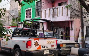 La Policía de Guadalupe fue el primer respondiente al triple homicidio en la colonia Benito Juárez. | Agustín Martínez