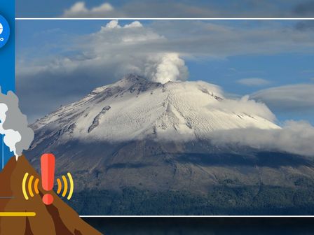 Actividad del Popocatépetl 30 de julio de 2024 / TELEDIARIO