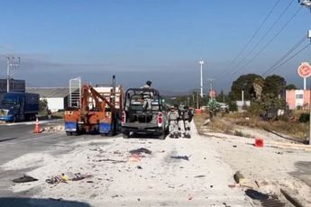 La zona quedó bajo resguardo de elementos de la Guardia Nacional | Elizabeth Guzmán