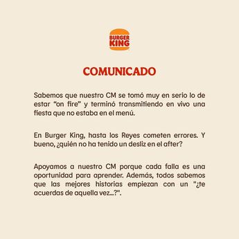 Burger King Ecuador: joven que publicó video por error | Especial