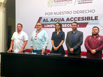 Presidenta de Tlaquepaque en conferencia de prensa