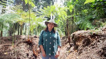 Efigenia Toledo, directora de la reserva territorial Atecomoni en Teziutlán, Puebla | Yanahui Flores