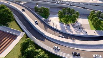 La obra abarca dos carriles por sentido en la zona del viaducto de Gómez Morín para enlazar Morones Prieto con Lázaro Cárdenas. | Especial